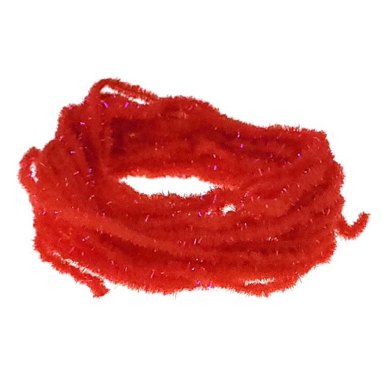Wormstasy Chenille UV Soldarini Bloodworm Red